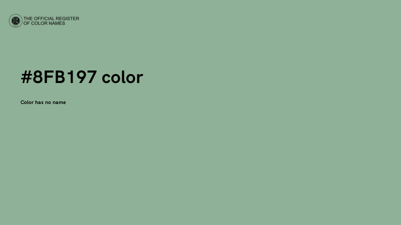 #8FB197 color image