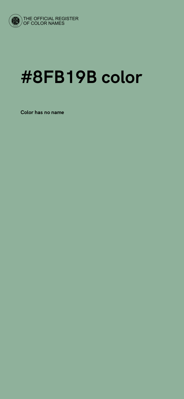 #8FB19B color image