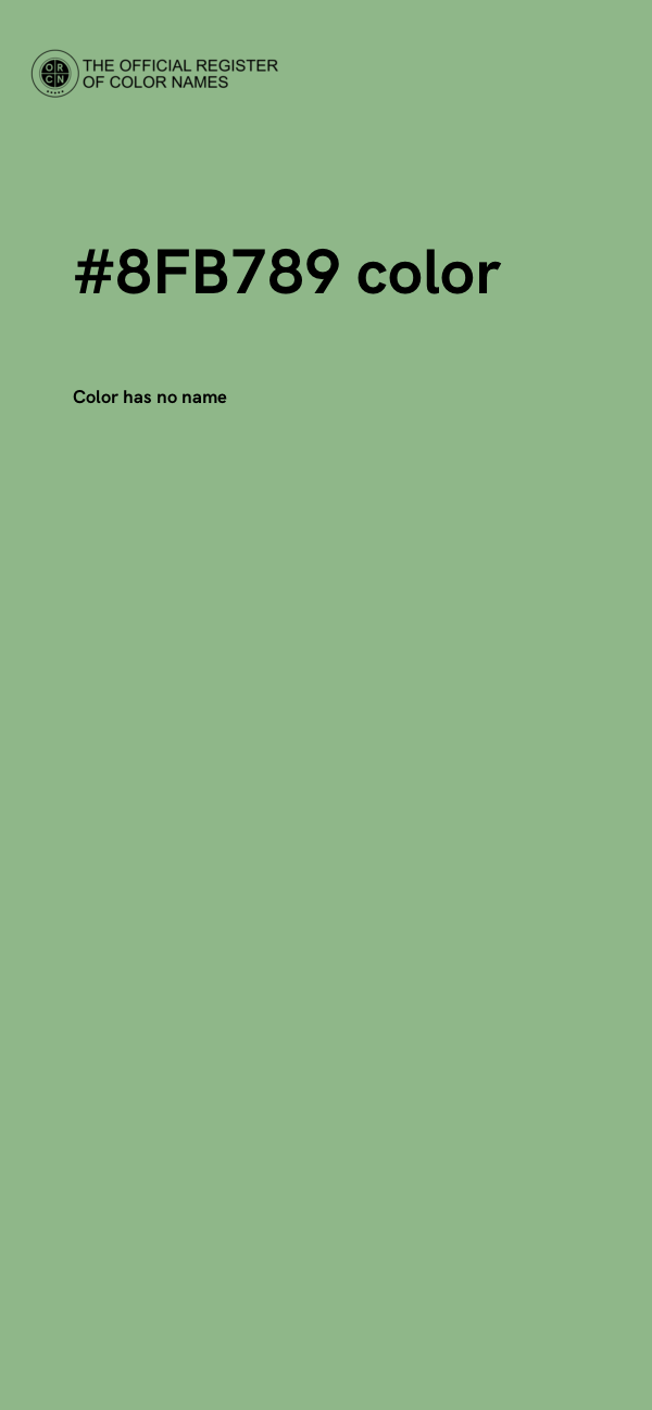 #8FB789 color image