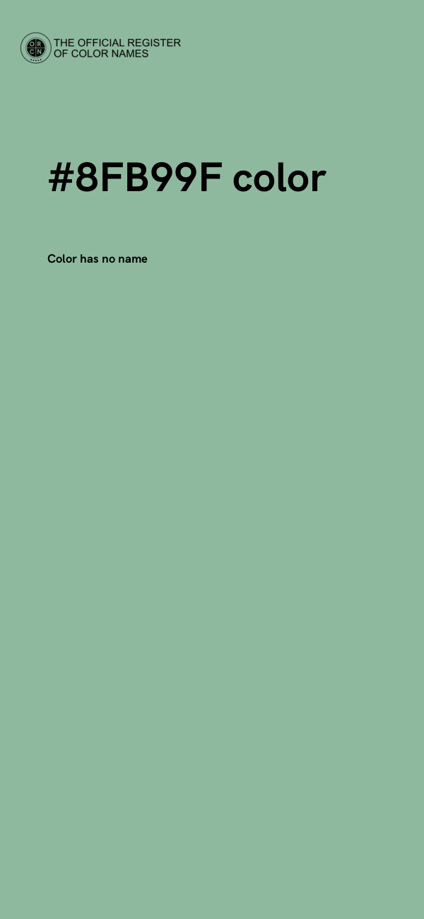 #8FB99F color image