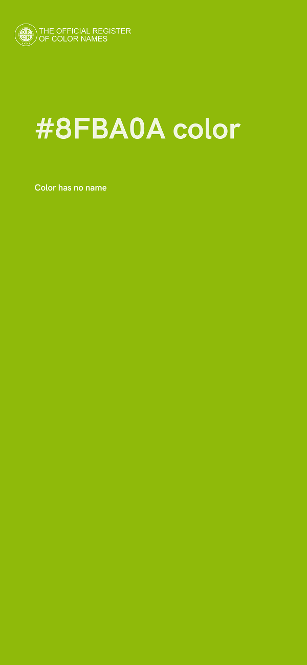 #8FBA0A color image
