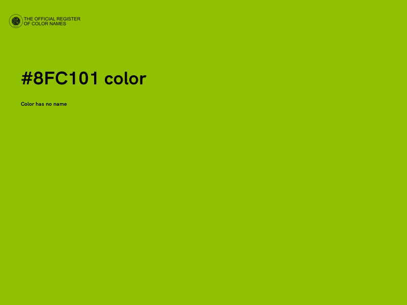 #8FC101 color image