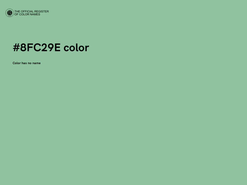 #8FC29E color image