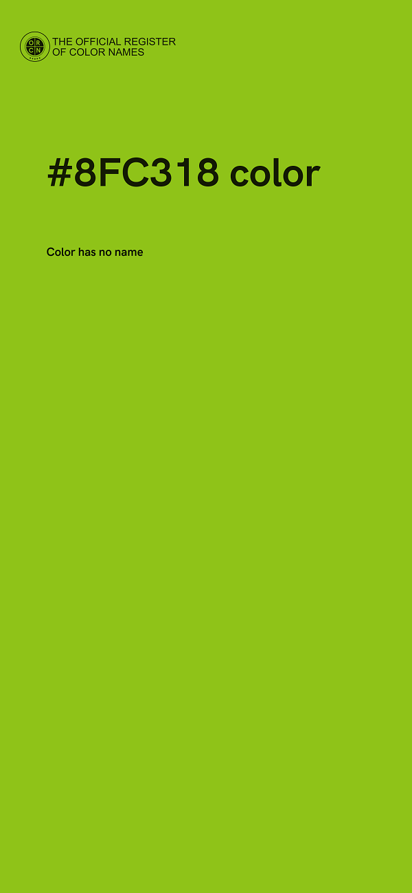 #8FC318 color image