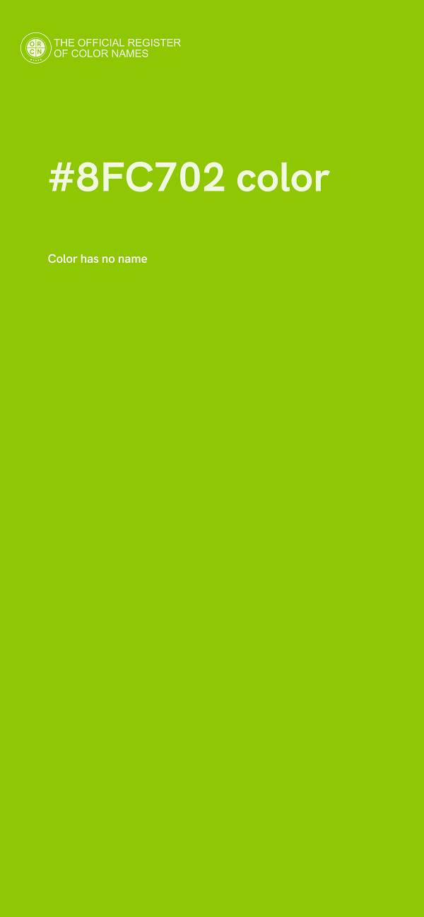 #8FC702 color image