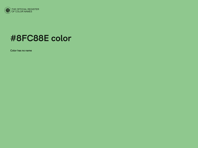 #8FC88E color image