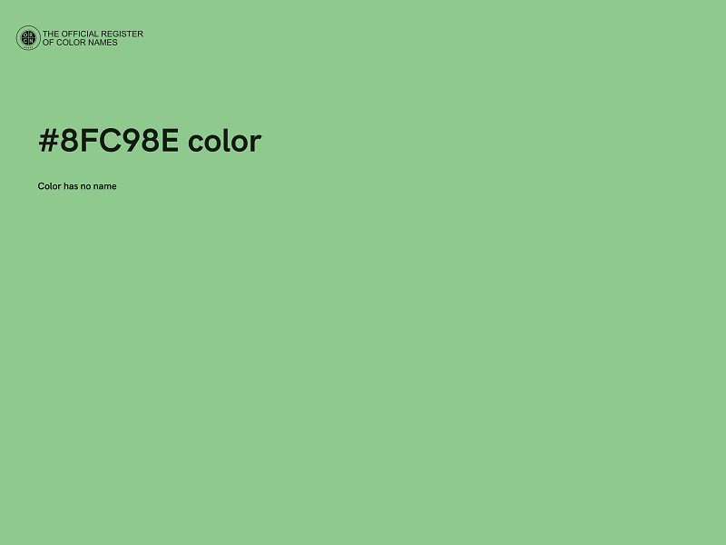 #8FC98E color image
