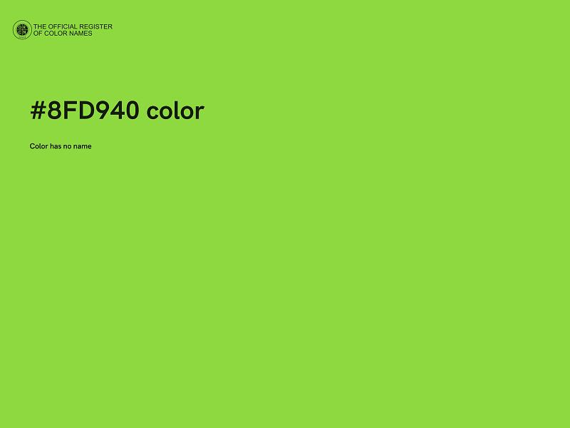 #8FD940 color image