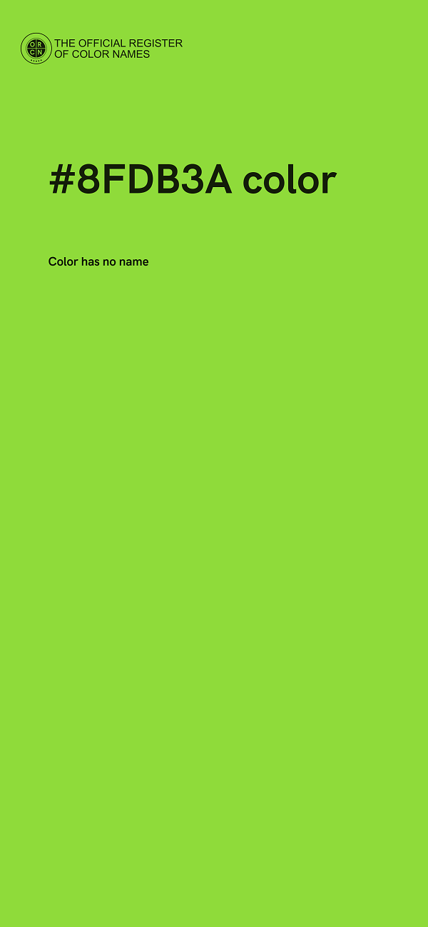 #8FDB3A color image
