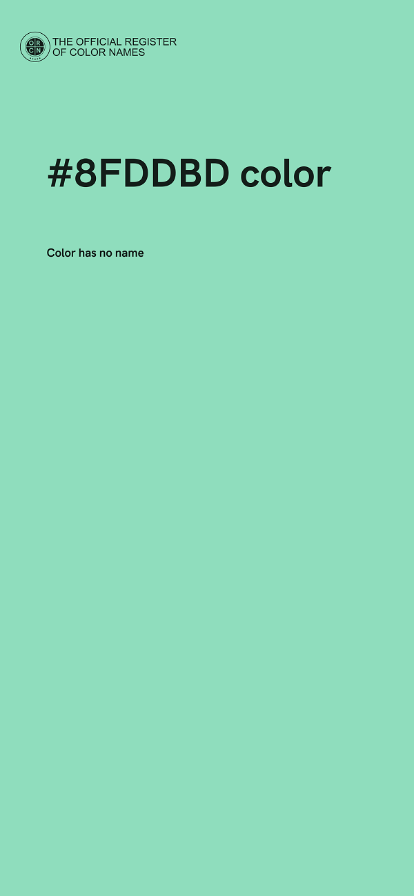 #8FDDBD color image