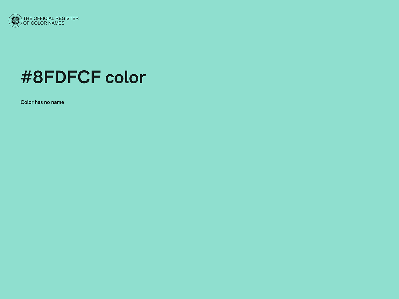 #8FDFCF color image