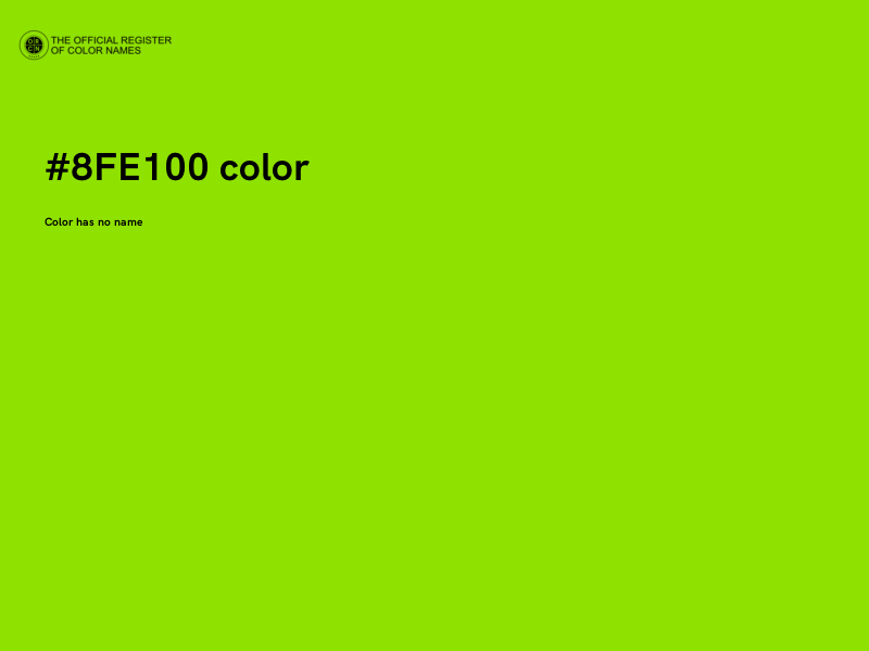 #8FE100 color image