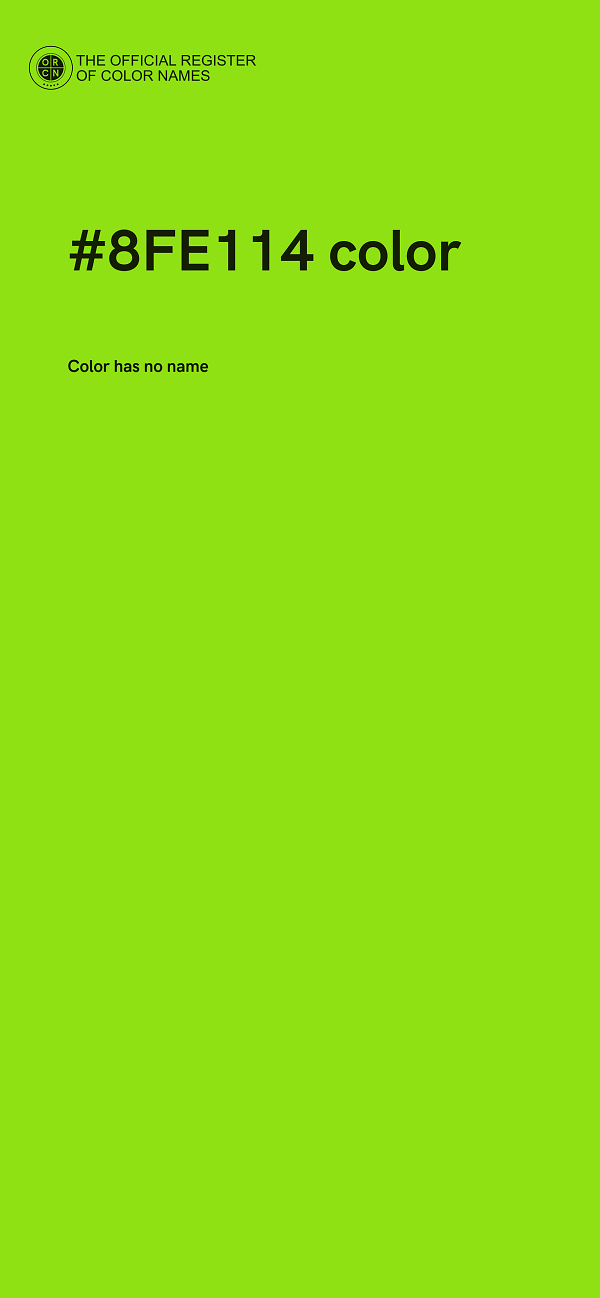 #8FE114 color image