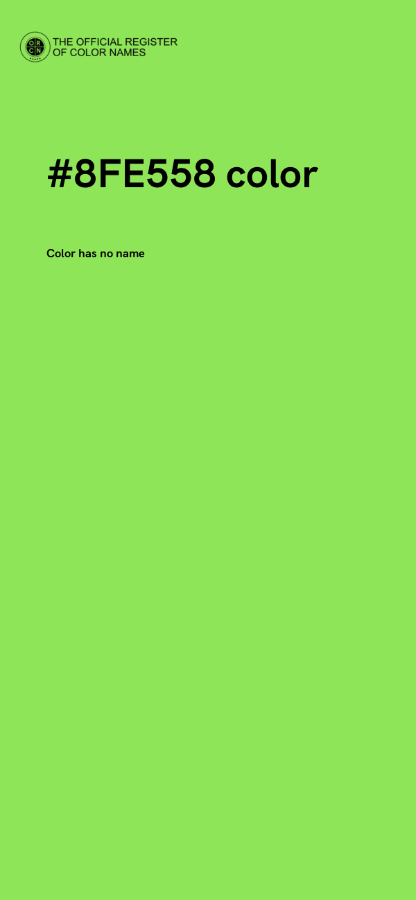 #8FE558 color image