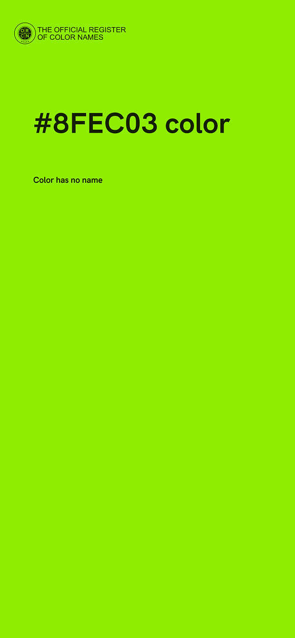 #8FEC03 color image