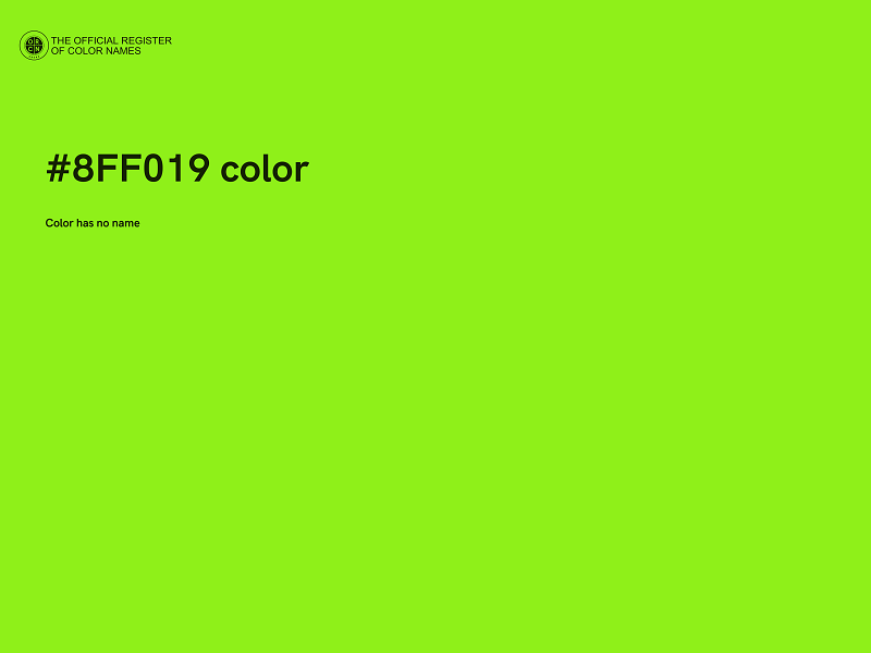 #8FF019 color image