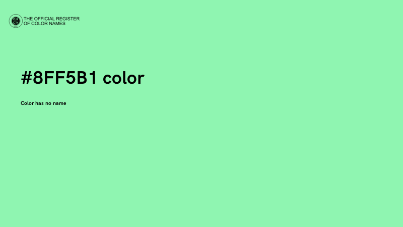 #8FF5B1 color image