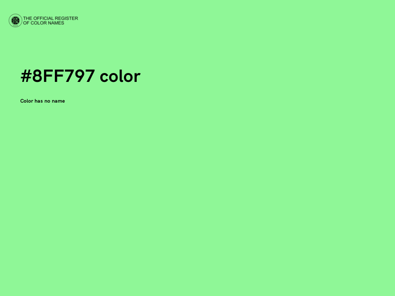 #8FF797 color image