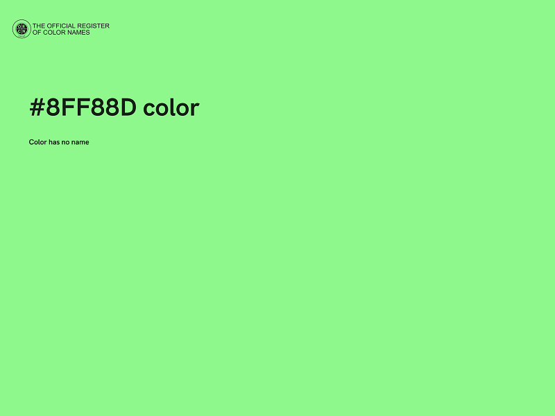 #8FF88D color image