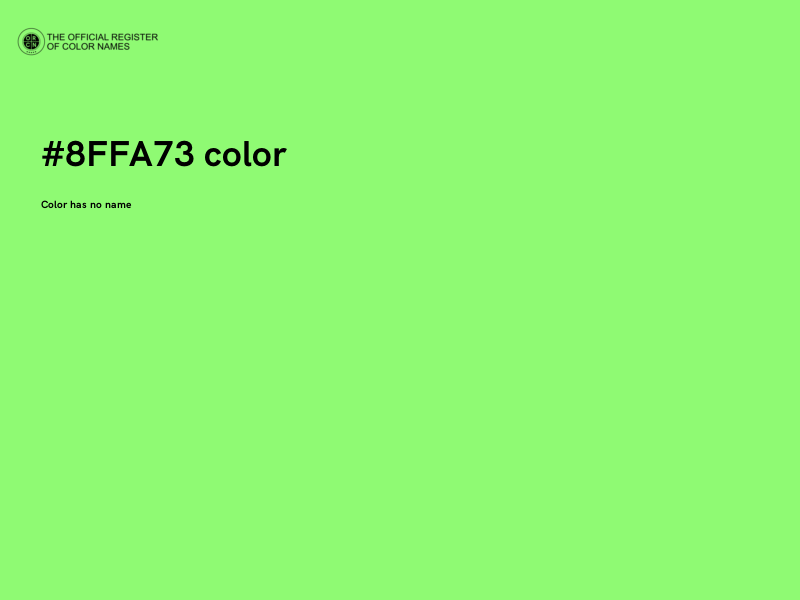 #8FFA73 color image