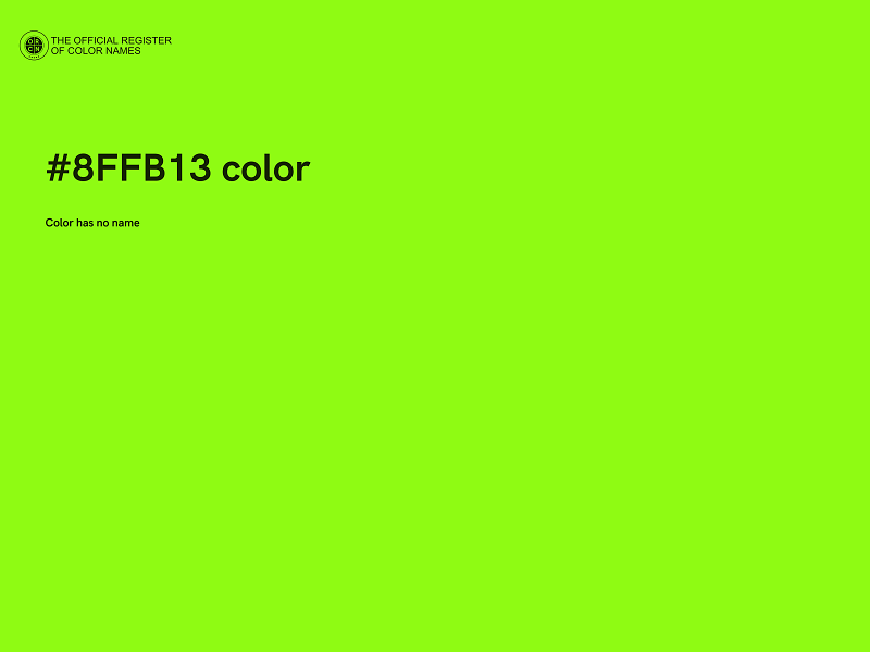 #8FFB13 color image