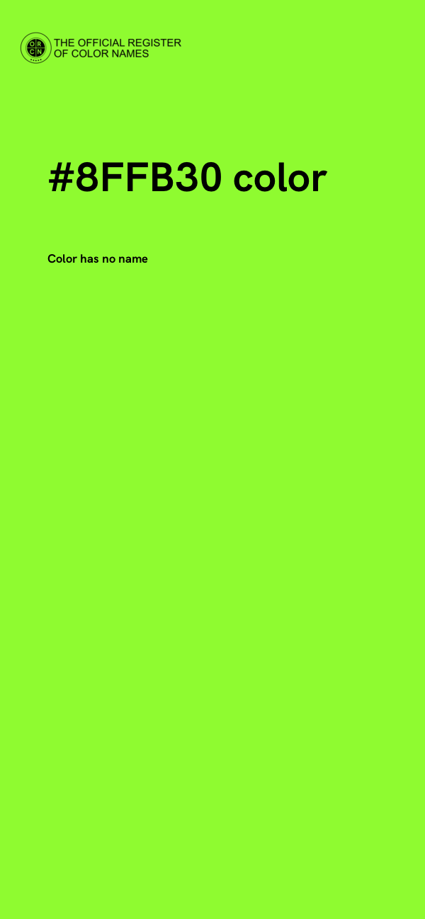 #8FFB30 color image