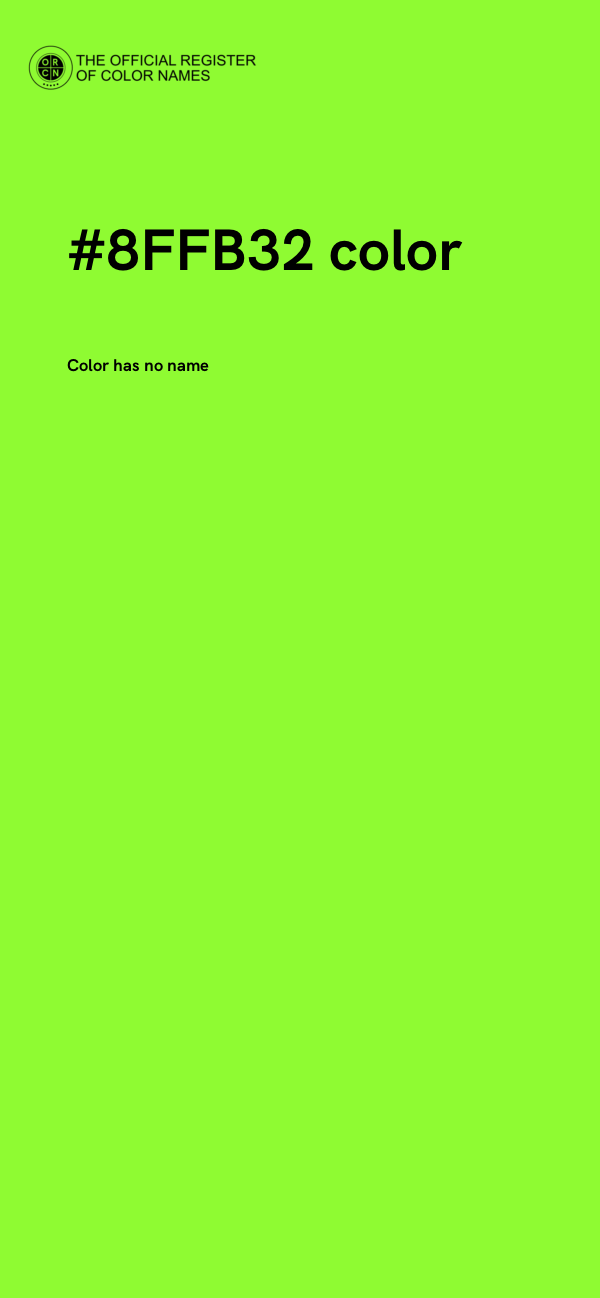 #8FFB32 color image
