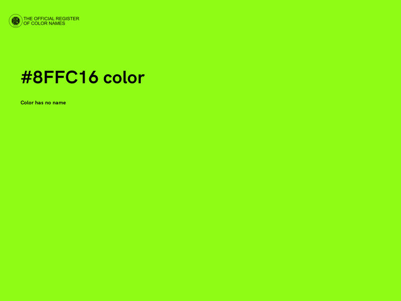 #8FFC16 color image