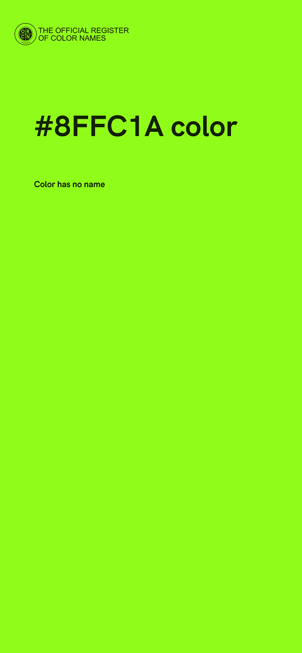 #8FFC1A color image