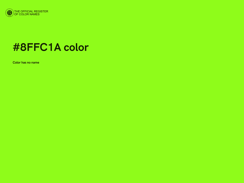 #8FFC1A color image