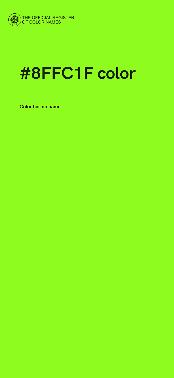 #8FFC1F color image
