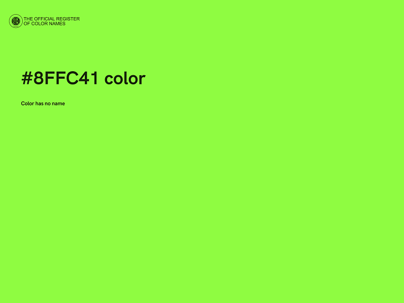 #8FFC41 color image