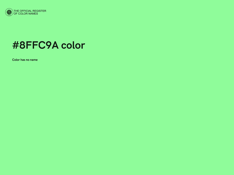 #8FFC9A color image