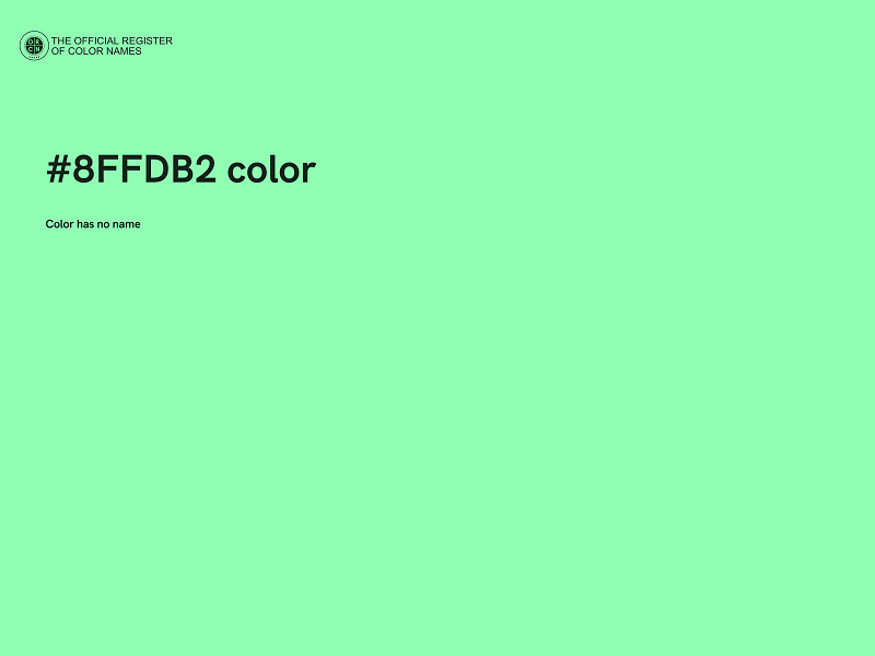 #8FFDB2 color image