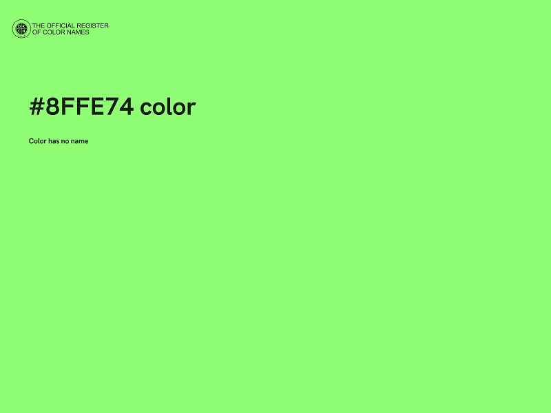 #8FFE74 color image