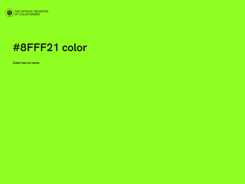 #8FFF21 color image