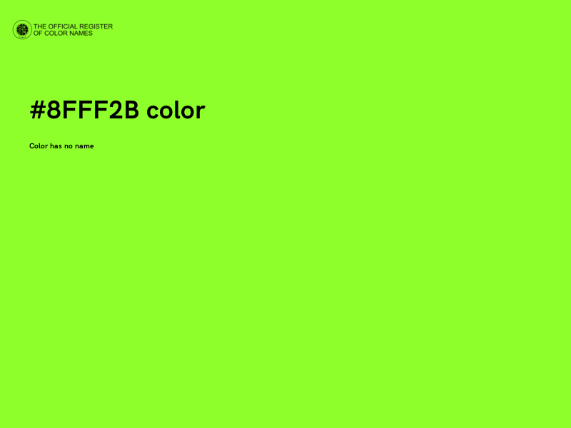 #8FFF2B color image