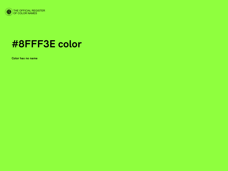 #8FFF3E color image