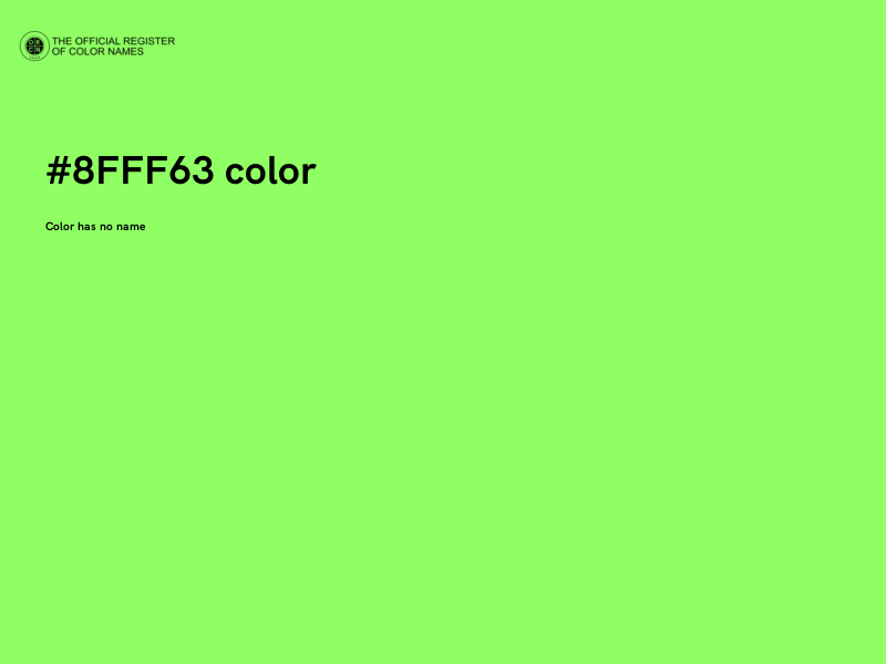 #8FFF63 color image