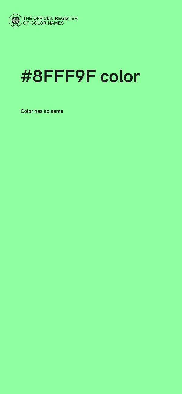 #8FFF9F color image