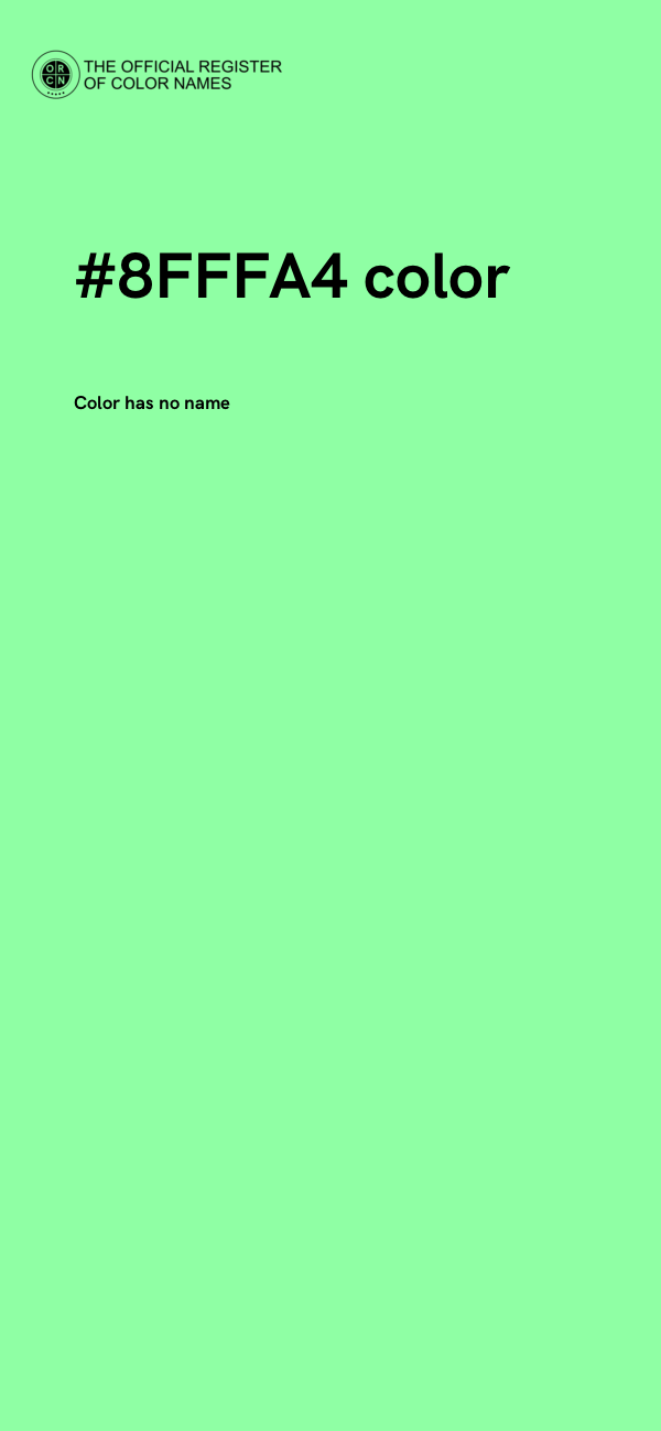 #8FFFA4 color image