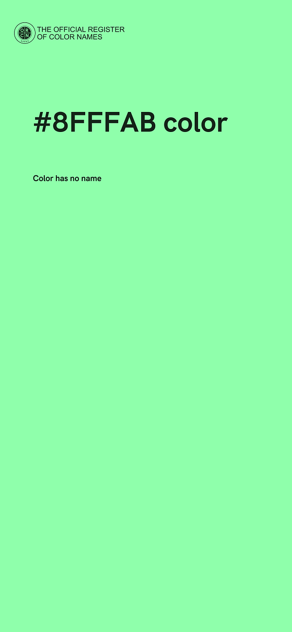#8FFFAB color image