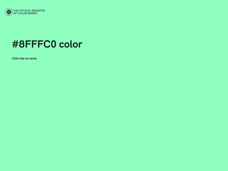 #8FFFC0 color image
