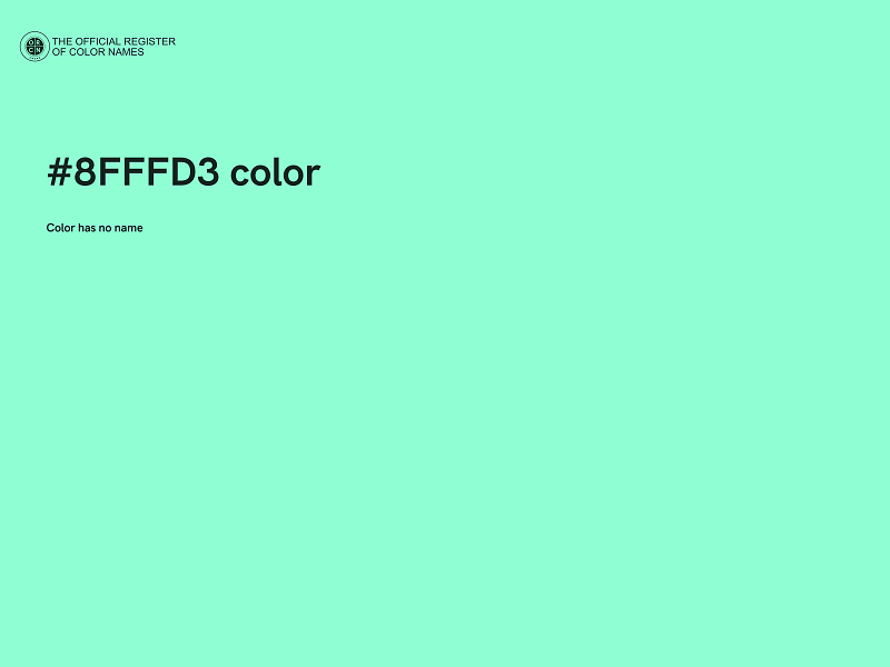 #8FFFD3 color image