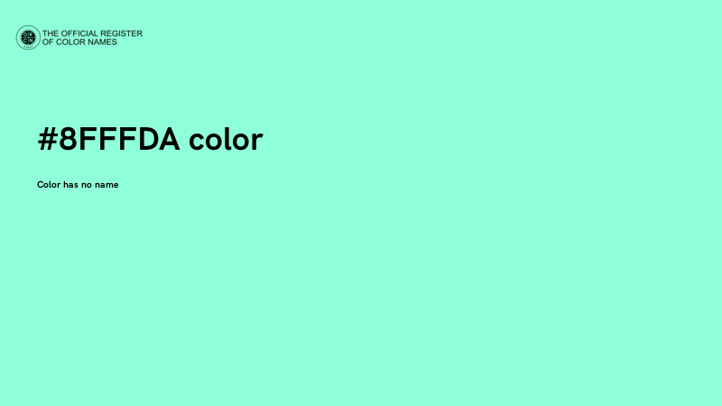 #8FFFDA color image