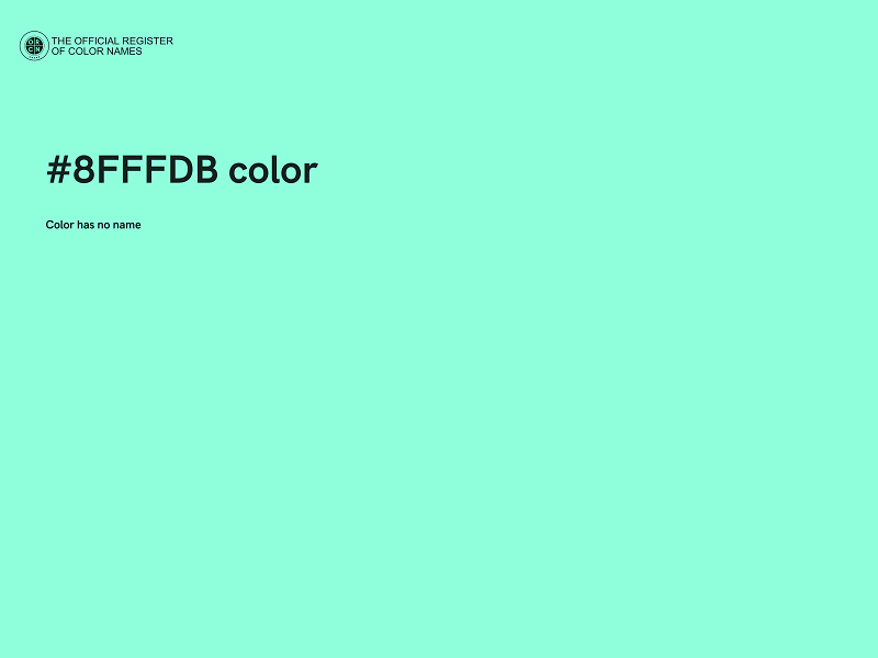 #8FFFDB color image