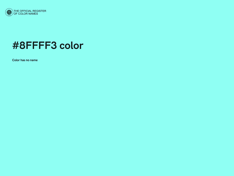 #8FFFF3 color image