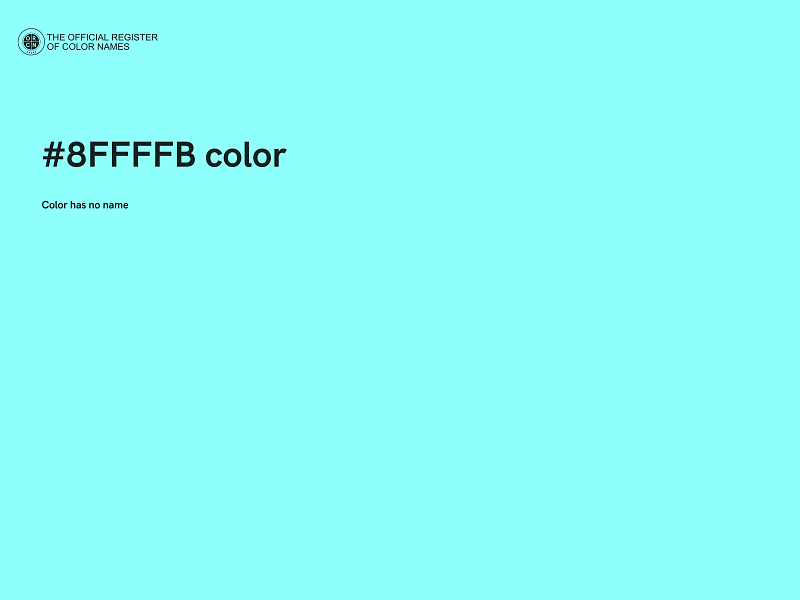 #8FFFFB color image