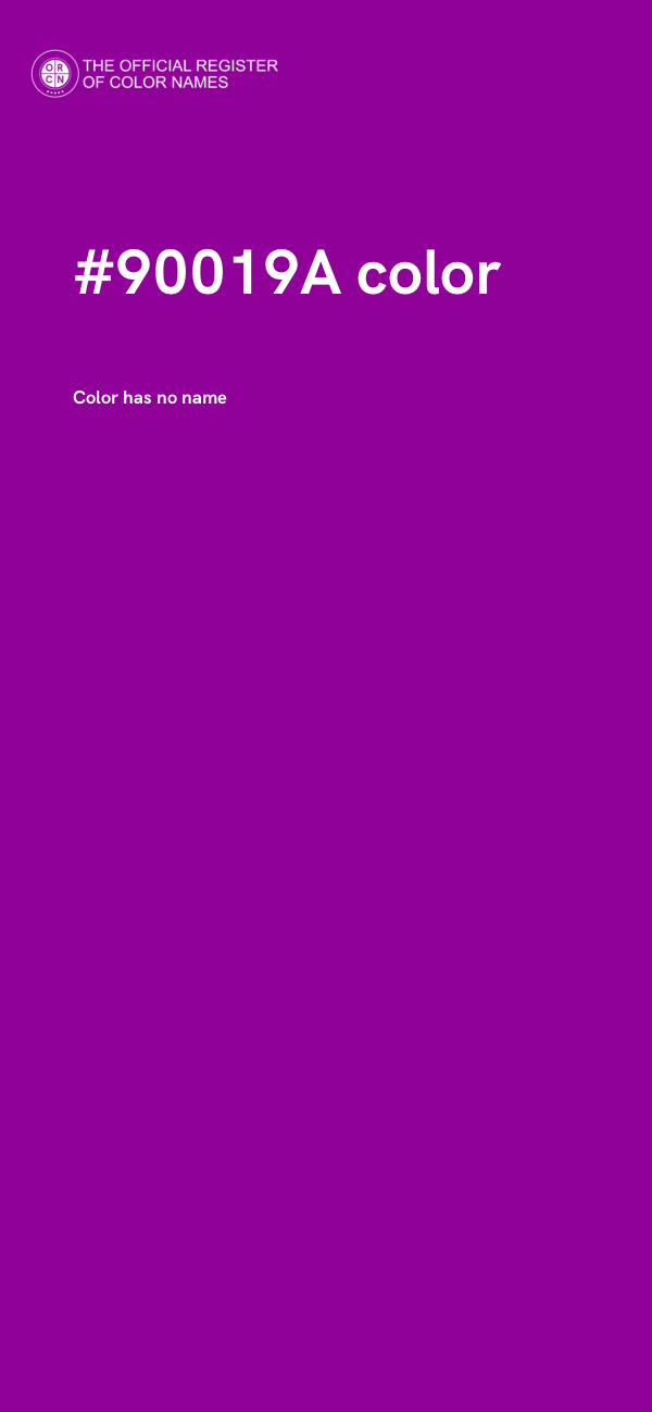 #90019A color image
