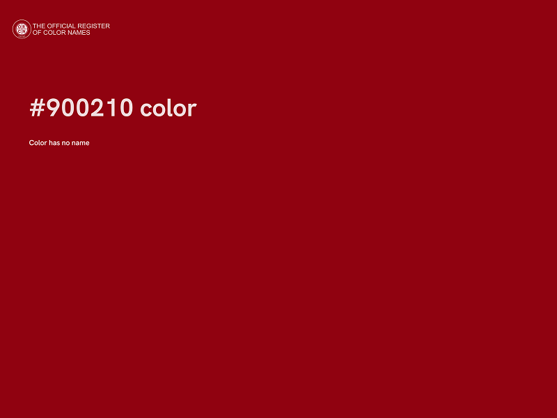 #900210 color image
